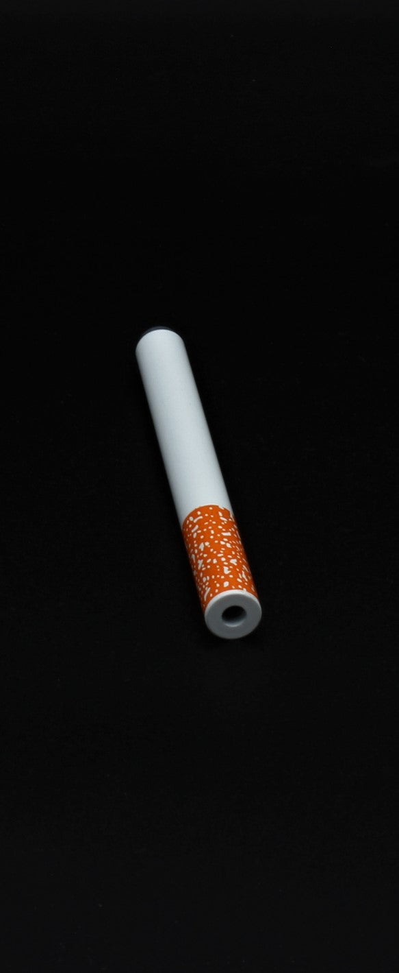 Cigarette Style Metal One Hitter Bat Pipe